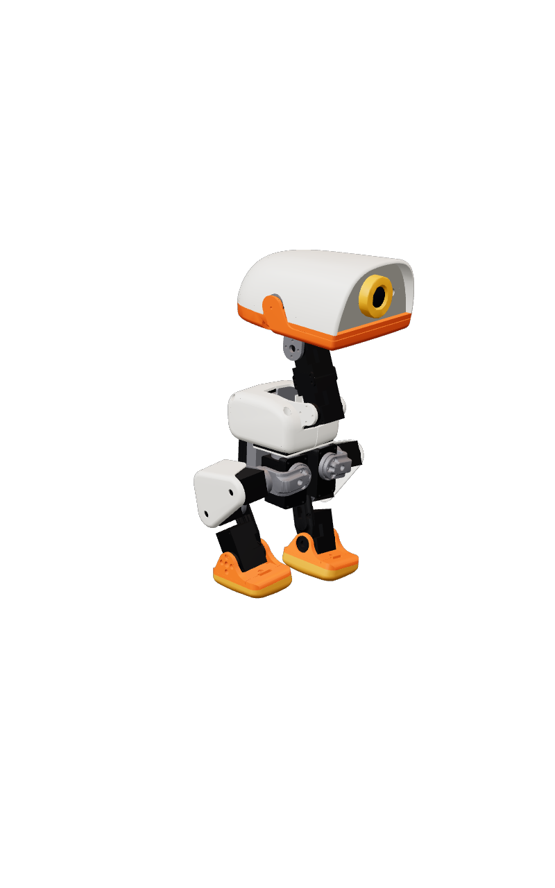 NeoDuck running in simulation